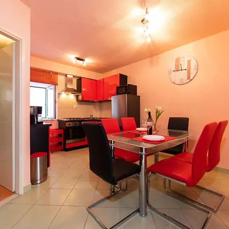 Seafront With Furnished Sun Terrace, Close To The - Four Bedroom Villa Kastela